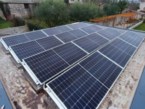Helios Energy Dom Porec Solar panels